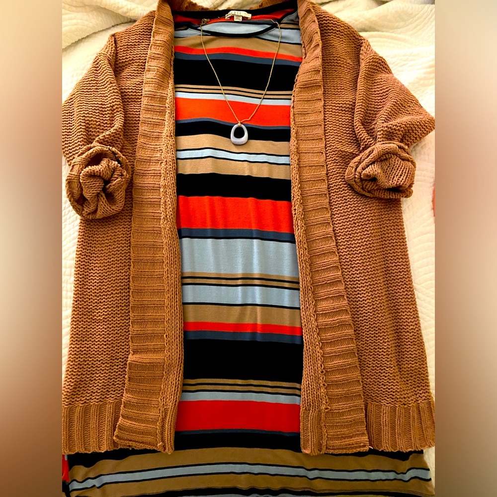 Spense Petite Striped Dress in Petite Medium!